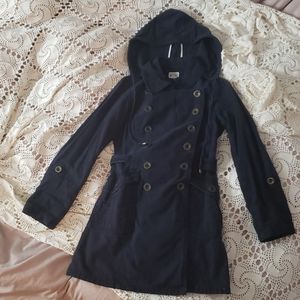 [DIR. SALE: FREE SHIPPING] Converse - Canvas Double-breasted Trench/Parka